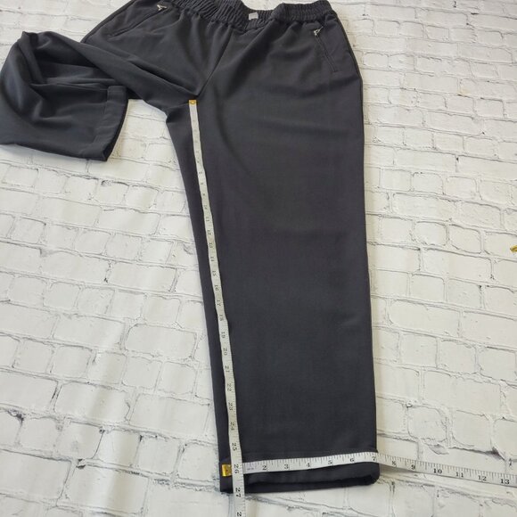 Chico’s black comfort pull on pants size 2 ankle - Picture 3 of 14